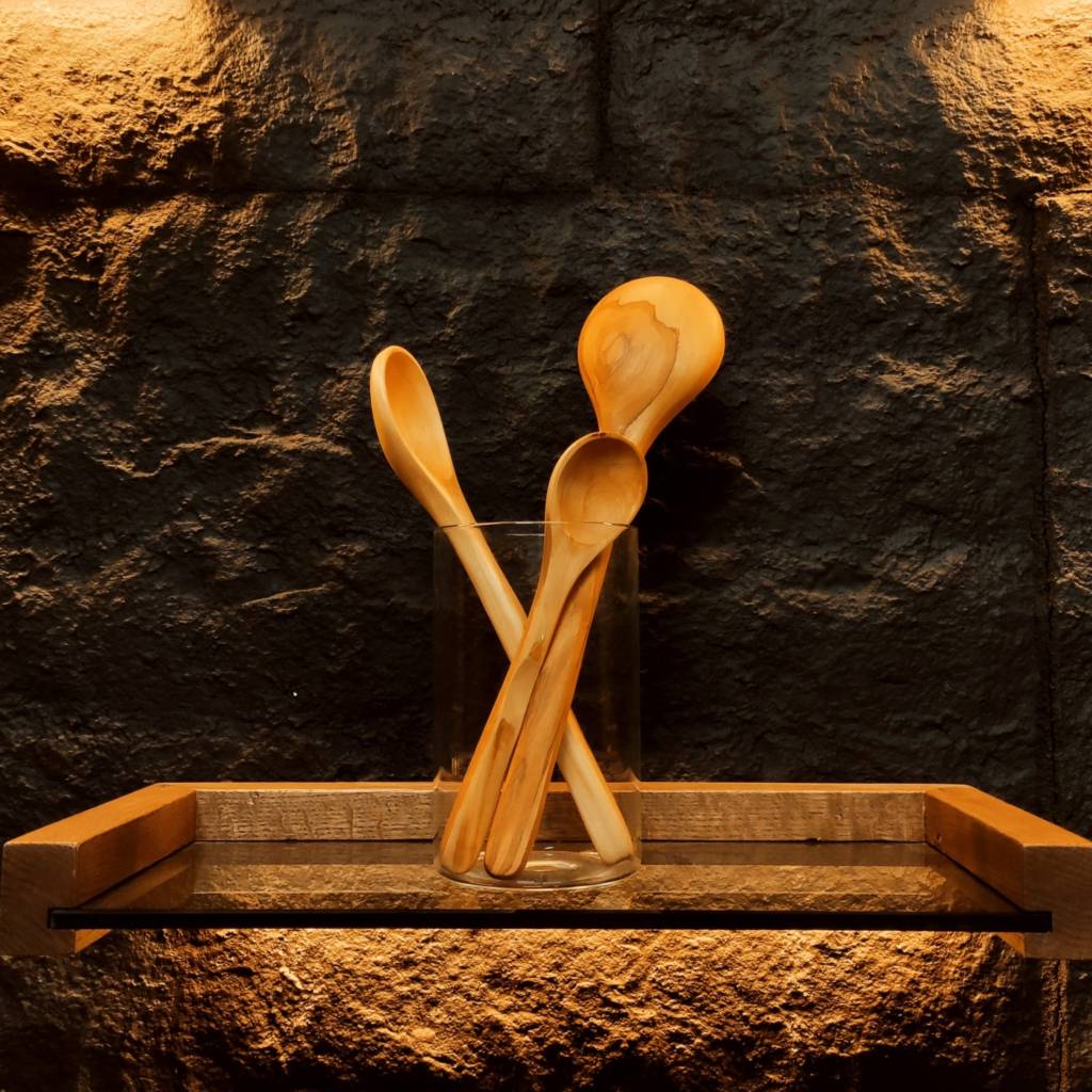 Cuillères manche à repos